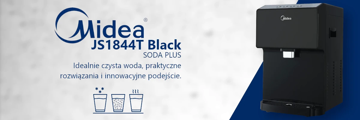 Nablatowy dystrybutor wody gazowanej Midea JS1844T SODA