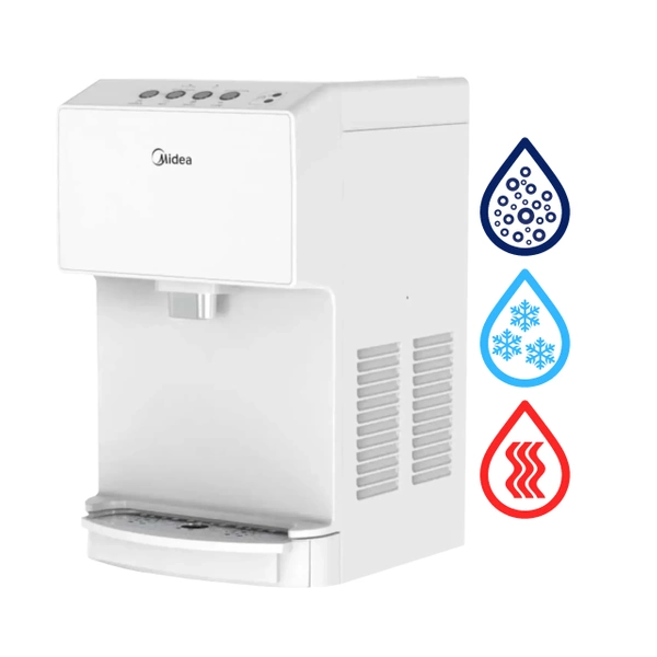 Midea JS1844T SODA PLUS WHITE Nablatowy dystrybutor wody