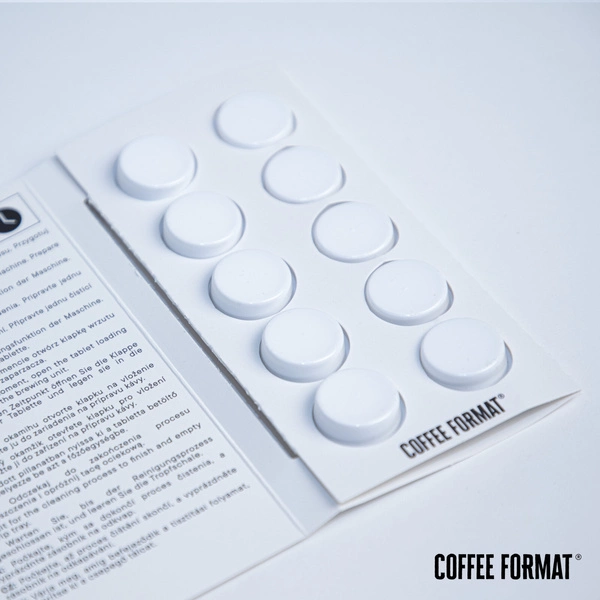 Coffee Format Cleaning TABS+ 10x3,2g Tabletki do czyszczenia ekspresów