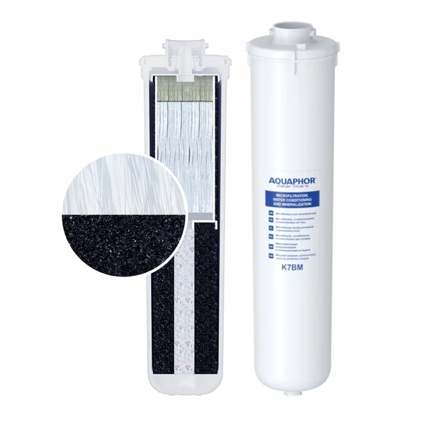 Aquaphor K7BM Wkład mineralizujący z membrana kapilarną do systemu filtrowania wody