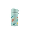 Brosky Pattern Stalowa butelka na wodę w kolorze miętowym 450ml