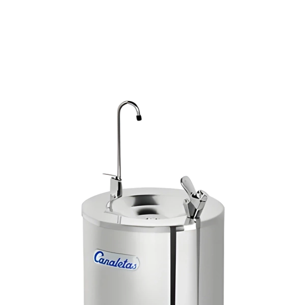 Canaletas M-6AROLV Okrągła fontanna wody pitnej z wodą schłodzoną i kranikiem