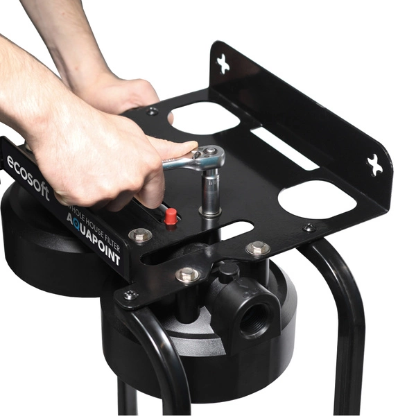 Ecosoft Aquapoint Dwukorpusowy filtr wody na cały dom Big Blue 20"