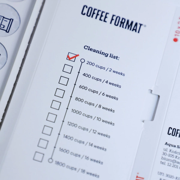 Coffee Format Cleaning TABS+ 10x3,2g Tabletki do czyszczenia ekspresów