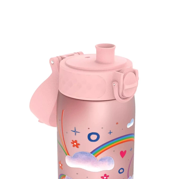 ION8 Różowa butelka na wodę w jednorożce 500 ml
