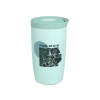 Coffee Format Miętowy kubek termiczny z motywem mapy 350 ml