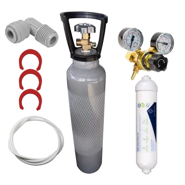 Midea JS1844T SODA PLUS WHITE Nablatowy dystrybutor wody gazowanej z akcesoriami