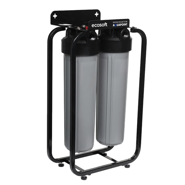 Ecosoft Aquapoint Dwukorpusowy filtr wody na cały dom Big Blue 20"