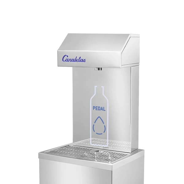 Canaletas A-88 2PE Stojąca fontanna wody pitnej sterowana przyciskami nożnymi