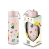 Brosky Kids Różowa butelka na wodę dla dzieci we wróżki i księżniczki 550ml