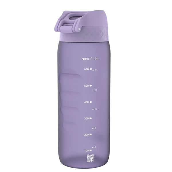 ION8 Fioletowa butelka na wodę z miarką 750 ml