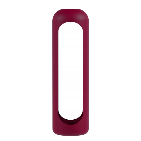 Wessper Activemax Crystalline 1L Szklana butelka motywacyjna z burgundowym etui