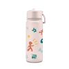 Brosky Pattern Stalowa butelka na wodę w kolorze różowym 550ml