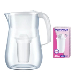 Aquaphor Provence 4.2L Biały dzbanek filtrujący z wkładem A5 Mg