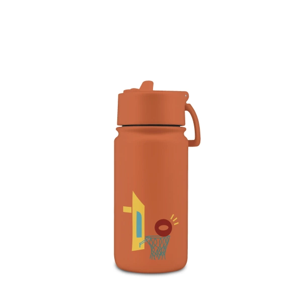 Brosky O. Ceglasty bidon termiczny na wodę 450 ml