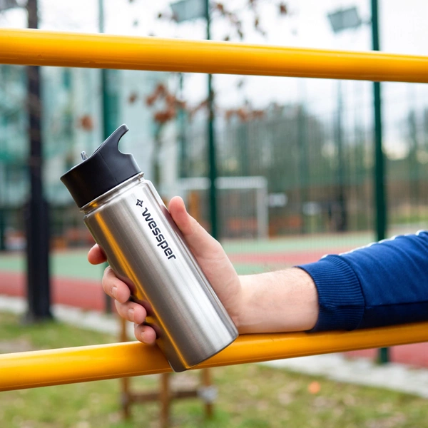 Wessper ActiveMax 0,5l Stalowa butelka termiczna