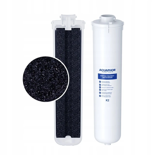 Aquaphor Zestaw 2 wkładów do filtrów odwróconej osmozy RO-202S i RO-206S (Mały serwis)