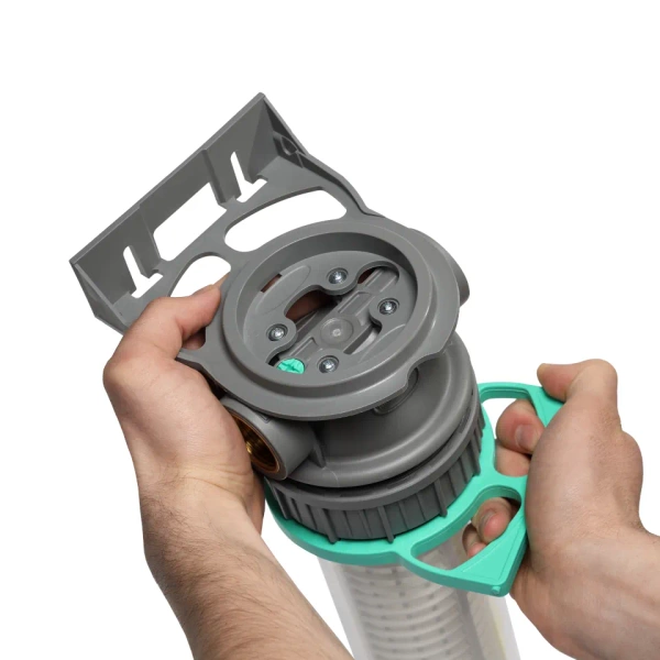 Ecosoft 3P ECO TRIPLEX Potrójny korpus narurowy 9¾" z przyłączem ¾"