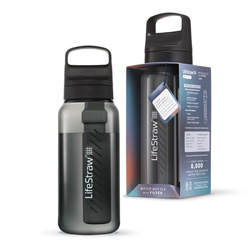 LifeStraw Go 2.0 Czarna butelka filtrująca 1L Nordic Noir
