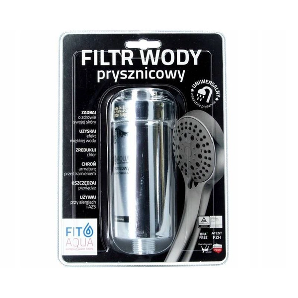FitAqua Zestaw 2 filtrów pralkowo-zmywarkowy oraz prysznicowy