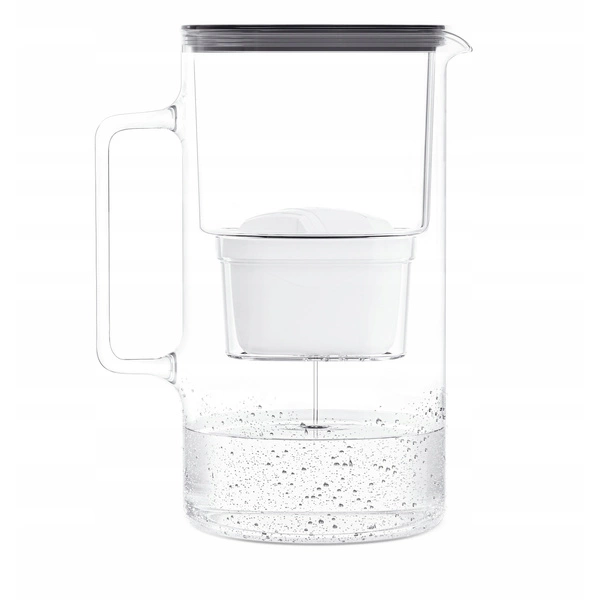 Wessper FutureFlow AquaMax Czarny dzbanek filtrujący z licznikiem 3l