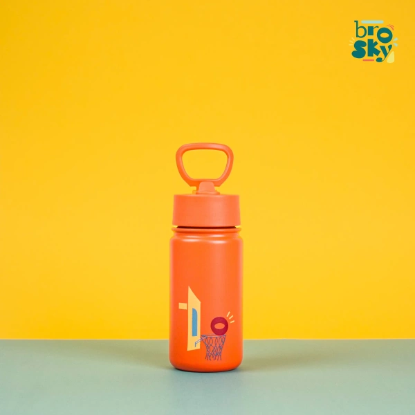 Brosky O. Ceglasty bidon termiczny na wodę 450 ml