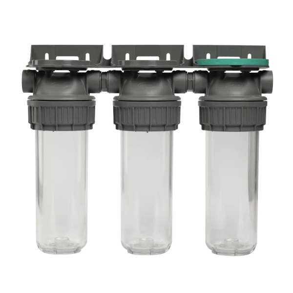 Ecosoft 3P ECO TRIPLEX Potrójny korpus narurowy 9¾" z przyłączem ¾"