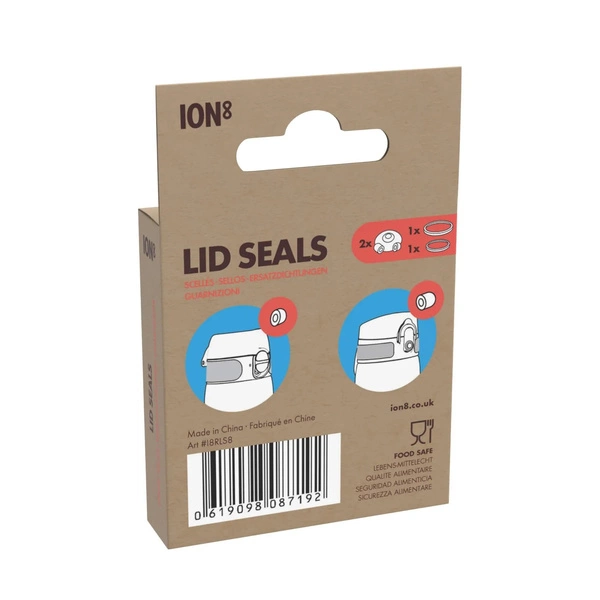 ION8 Zestaw wymiennych uszczelek do butelek na wodę