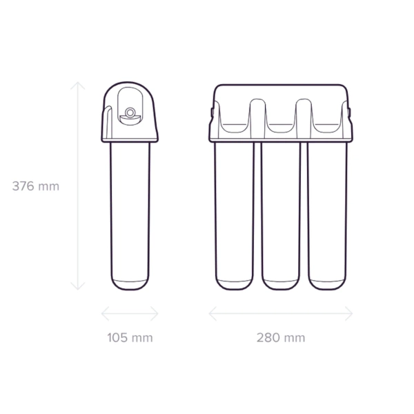 Aquaphor RO-312S PRO Dzbankowy filtr odwróconej osmozy