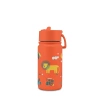 Brosky Kids Ceglasta butelka na wodę dla dzieci w motyw safari 450 ml