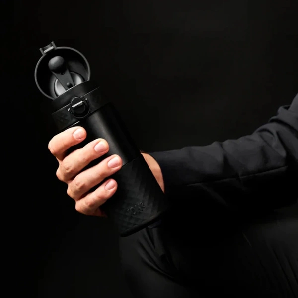 ION8 Czarny kubek termiczny 360 ml