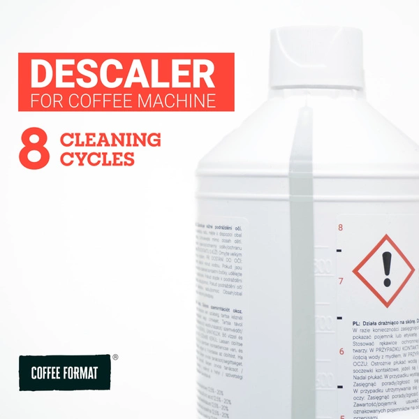 Coffee Format DESCALER+ Odkamieniacz do ekspresów do kawy 1000 ml