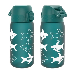ION8 Zielona butelka na wodę w rekiny 350 ml