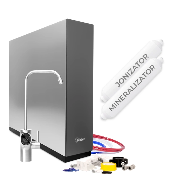 Midea 800GPD Smart RO7 Filtr odwróconej osmozy z WiFi i elektronicznym kranem