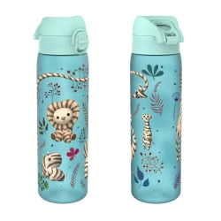 ION8 Niebieska butelka na wodę w zebry 500 ml