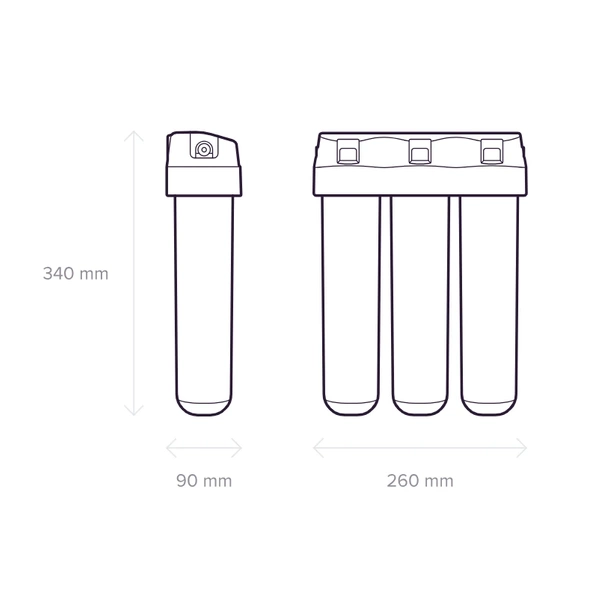 Aquaphor Kryształ B ECO Filtr wody z dodatkowymi wkładami