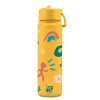 Brosky Pattern Stalowa butelka na wodę w kolorze żółtym 680ml