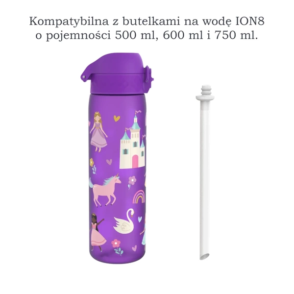 ION8 Słomka do średnich butelek na wodę