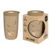 Coffee Format Brązowy kubek termiczny z nadrukiem 350 ml
