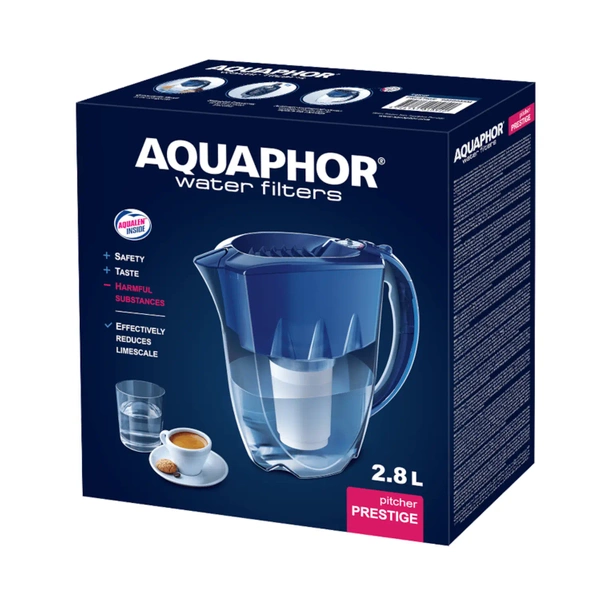 Aquaphor Prestige 2,8L Biały dzbanek filtrujący z wkładem A5