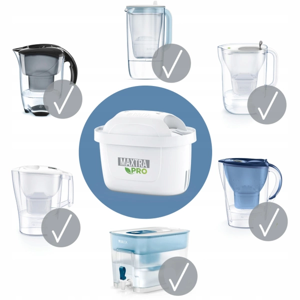 BRITA MAXTRA PRO Hard Water Expert 3 szt Wkłady do dzbanka filtrującego