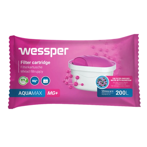 Wessper AquaMax MG+ Wkład filtrujący do dzbanka 10 sztuk