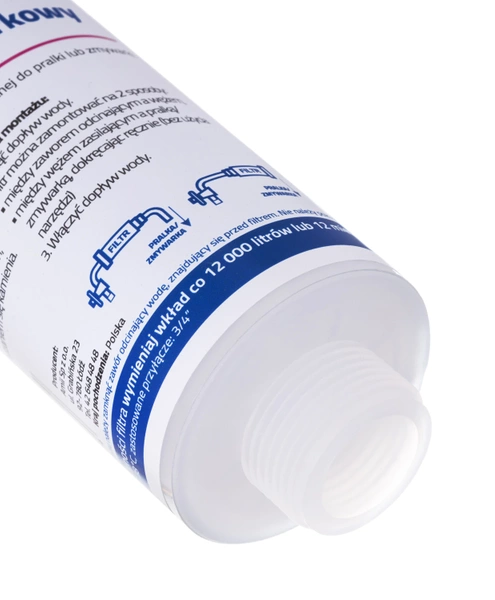 FitAqua Zestaw 2 filtrów pralkowo-zmywarkowy oraz prysznicowy