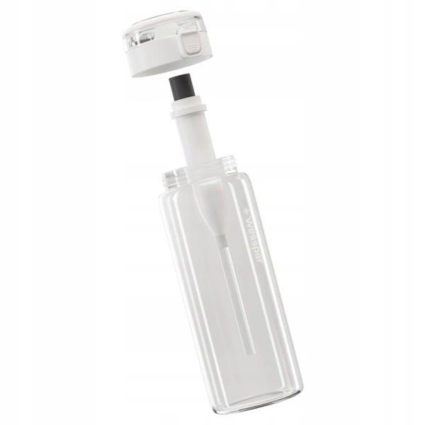 Wessper ActiveMax Clarti Glass Szklana butelka filtrująca z dodatkowymi filtrami 0,68l