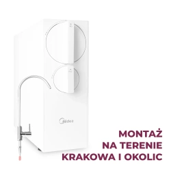 Midea 400GPD Bezzbiornikowy filtr odwróconej osmozy z usługą montażu