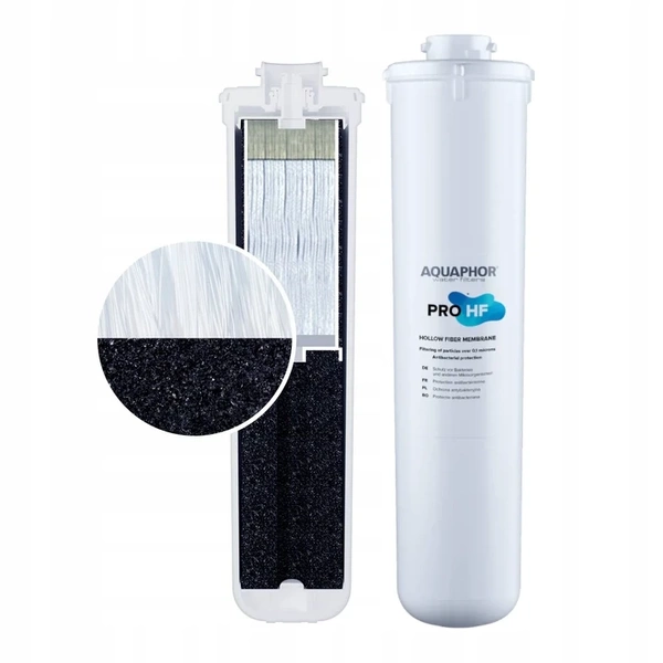 Aquaphor Pro HF Wkład węglowy z membrana kapilarną do systemu filtrowania wody