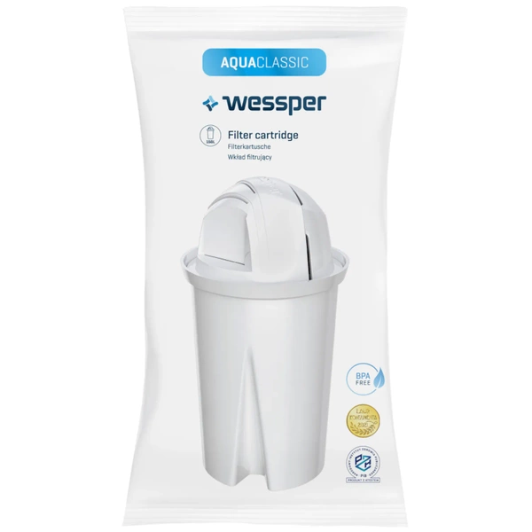 Wessper AquaClassic Wkład filtrujący do dzbanka 5 sztuk