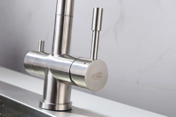 Blue Water Zara Inox Trójdrożna bateria kuchenna