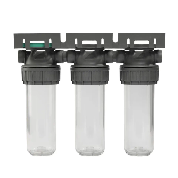 Ecosoft 3P ECO TRIPLEX Potrójny korpus narurowy 9¾" z przyłączem ¾"