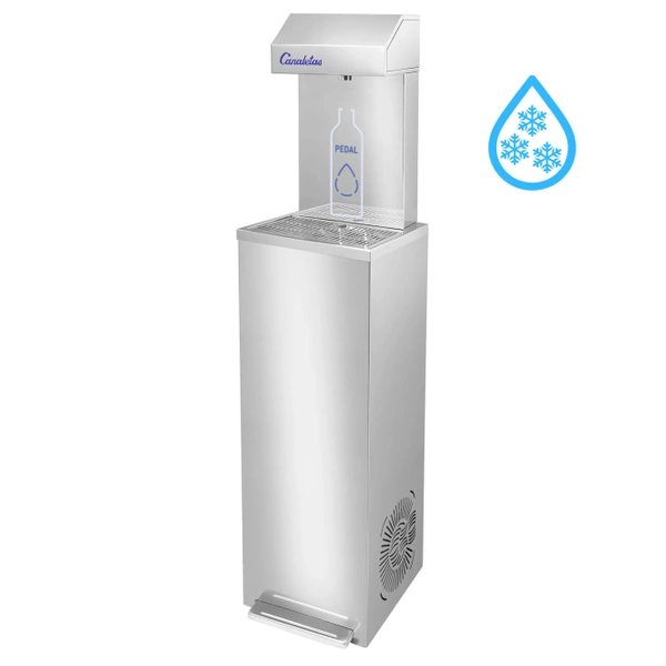 Canaletas A-8PE Stojąca fontanna wody pitnej sterowana przyciskiem nożnym